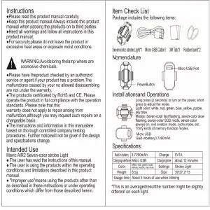 LUZ LED RGB