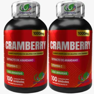 Cramberry x 100 softgels x 2 Unid