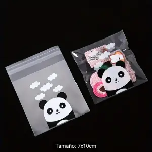 COLLAR GIRASOL DORADO + BOLSA PANDA