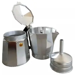 CAFETERA ITALIANA DE ALUMINIO 6 TAZAS