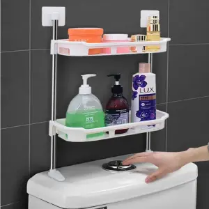 ORGANIZADOR BAÑO 2 NIVELES PARA INODORO