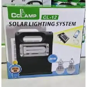 Sistema de Iluminación Solar 30W CL-12