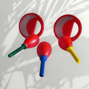 COMBO MARACAS - PANDERETAS X 5 UNIDADES