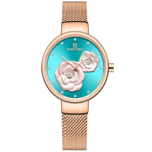 Reloj Naviforce Casual Nf5013 Flor Mujer
