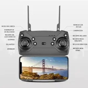 Dron 4k Hd Gran Angular Camara Wifi