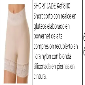 Shorts Jade Levanta Cola y control Abdom