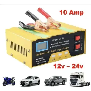 Cargador de Batería 12V - 10A: ¡La Solución Inteligente para Sus Necesidades de Carga! - Cargador de batería 12v - 10A