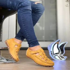 Tenis Araña Mostaza