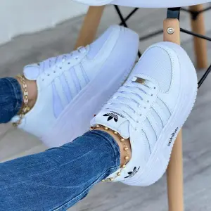 Adidas suela Alta Blanco Blanco Tmon