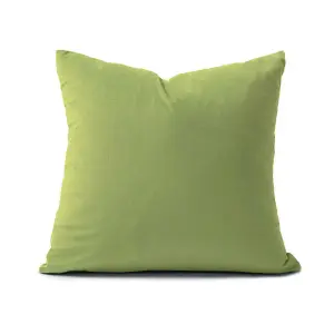 Cojin Decorativo En Tela Verde Pistacho