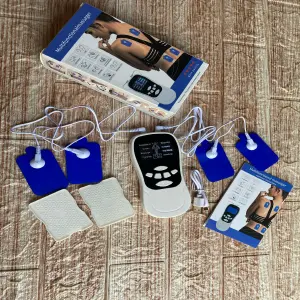 Gimnasia pasiva 4 electrodos recargable