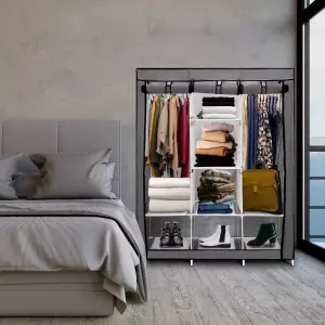 Armario Closet Tela 3 Cuerpos Organizado