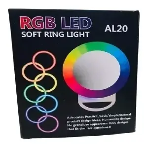 Anillo Led Rgb Celular Selfie Portatil