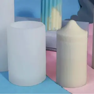 Molde De Silicona Para Velas 15cm020