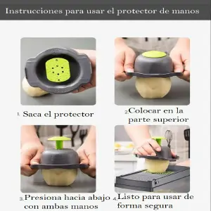 Cortador Mandolina Rallador 16en1 Verdur