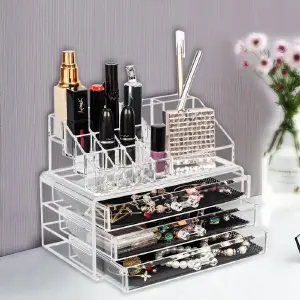 Organizador Para Cosméticos Transparente
