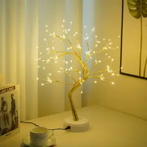 LAMPARA DECORATIVA LED EN FRMA DE BONSAI