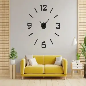 Reloj 3D Palitos y números