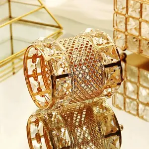 Organizador de lujo en cristal