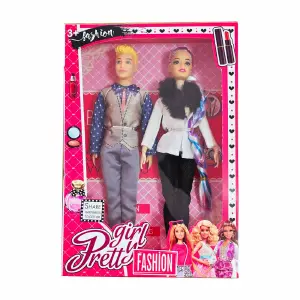 Muñeca Muñeco Vestidos Elegantes Pareja