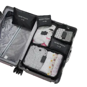 organizador de maleta set por 6 unidades