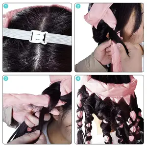Riizadora de cabello sin calor en pulpo