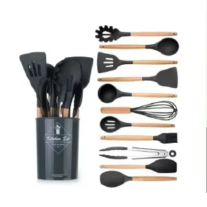SET DE UTENSILIOS SILICONA