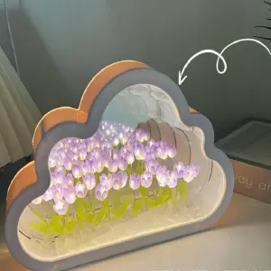 Lampara Nube Tulipanes