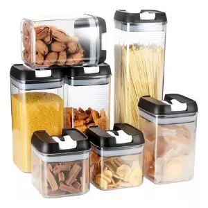 set recipientes hermeticos cocina x7