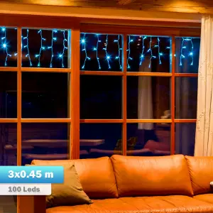 Cortina Led 3 Mts X 45 Cm 100 1322
