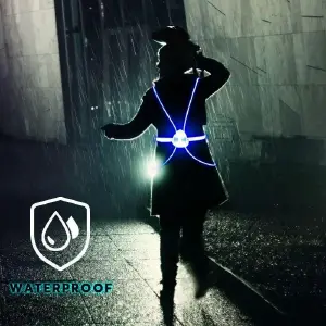 Chaleco reflectivo con luz led