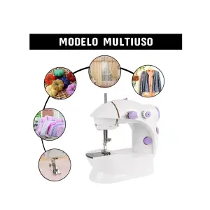 Mini Máquina De Coser Recta Portátil