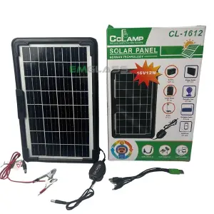 CARGADOR PANEL SOLAR Cclamp cl1612