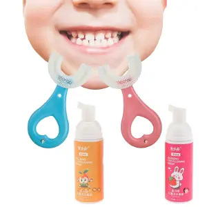 Cepillo de Dientes en U + Crema: Limpieza Profunda y Frescura Duradera - Cepillo De Dientes En U + Crema