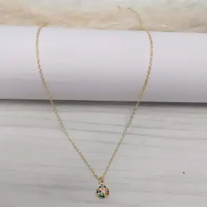 CADENA DORADA GEMAS