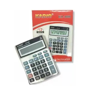 Calculadora 12 Dígitos Kadio Pequeña