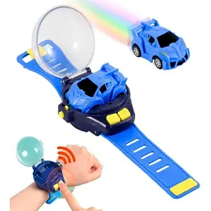 Reloj Con Carro A Control Remoto Para Ni