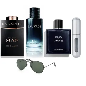 PROMO 124(3 PERFUMES+GAFAS CABALLERO)