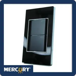 INTERRUPTOR DOBLE CONMUTABLE MERCURY BL