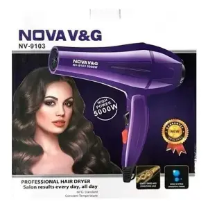 Secador de cabello Nova NV-9103 violeta