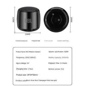 Mini Altavoz Bluetooth Inalámbrico JBL