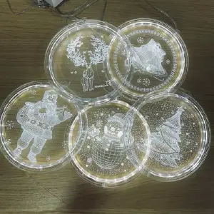 luces de navidad redondas