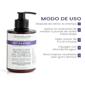 Mascarilla Vitaminas Frasco 300 ml