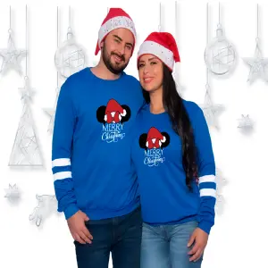 Buzo,Saco Hoodie Parejas Merry Christmas