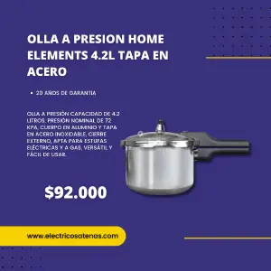 Olla a presion Home Elements de 4.2 litr