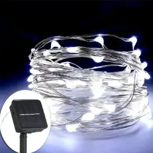 Luces LED Navideñas Lineal Solar De 200L: Ilumina tu Navidad con Energía Solar - Luces Led Navideñas Lineal Solar De 200l