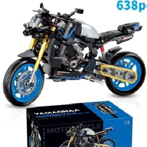 Moto armable MT-10 AZUL YAMANHAA