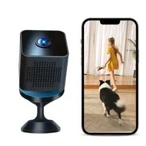 Mini Camara Cubo Wifi De Seguridad W9