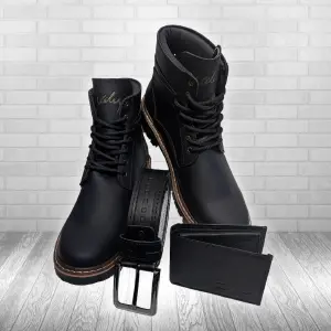 COMBO BOTAS CINTURON Y BILLETERA 2.0