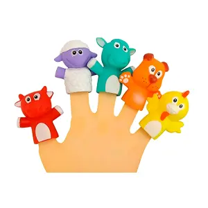 Titere Marionetas Dedos Animales Granja